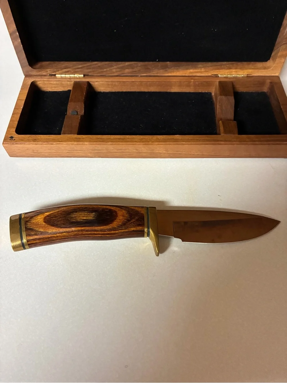 Buck 192 Vanguard 50th Anniversary D-Day Limited Edition USA Hunting Knife /500